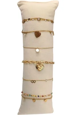 Bracelet avec présentoire en lot Or