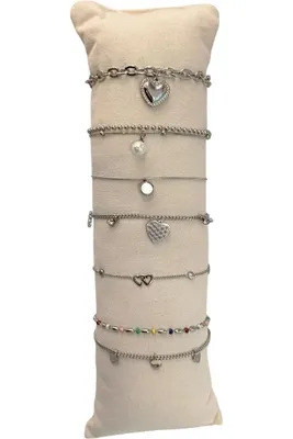 Bracelet avec présentoire en lot Argent