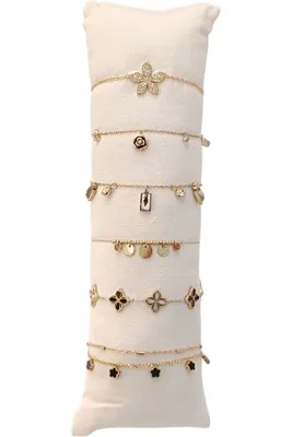 Bracelet avec présentoire en lot Or