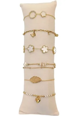 Bracelet avec présentoire en lot Or