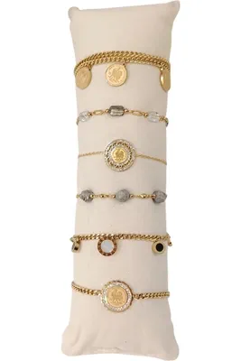 Bracelet avec présentoire en lot Or