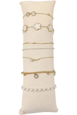 Bracelet avec présentoire en lot Or