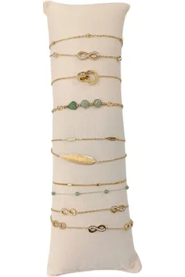 Bracelet avec présentoire en lot Or