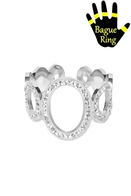 Bague taille réglable Argent