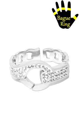 Bague taille réglable Argent