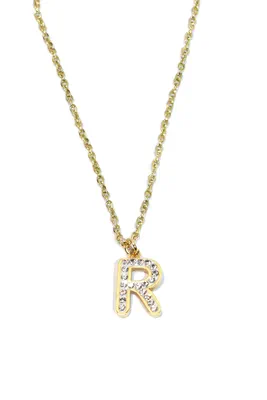 Pendentif lettre R Or 1C2AFF 