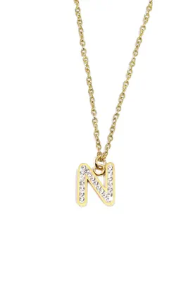 Pendentif lettre N Or