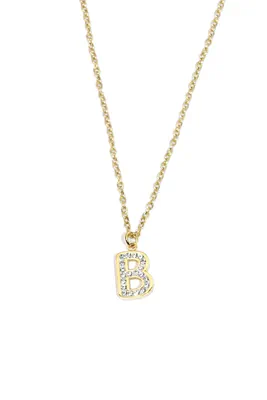 Pendentif lettre B Or