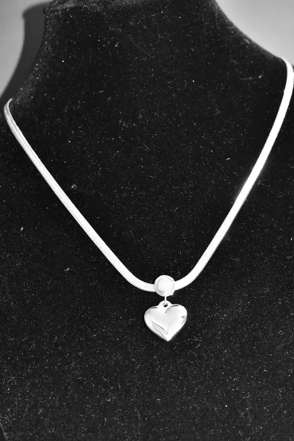 Collier coeur Argent