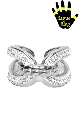 Bague taille réglable Argent