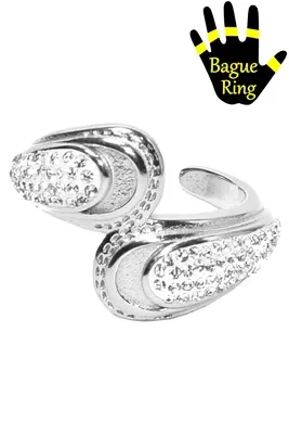 Bague taille réglable Argent