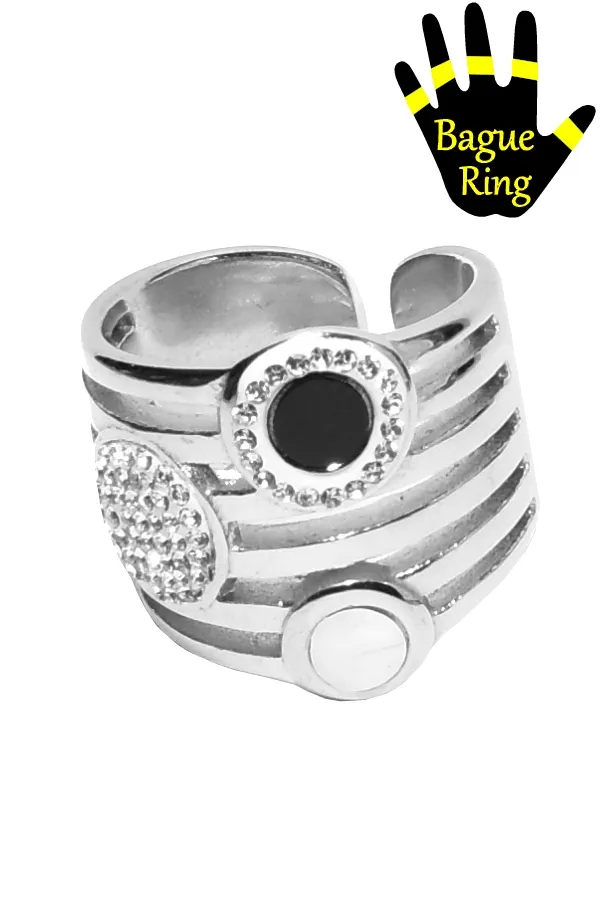 Bague taille réglable Argent