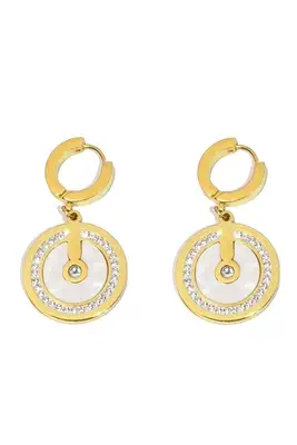 Boucle-d-oreille poke Or