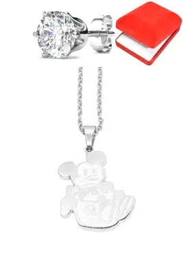 Coffret mickey Argent