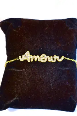 Bracelet amour Or