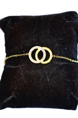 Bracelet infini Or