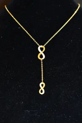 Collier infini Or