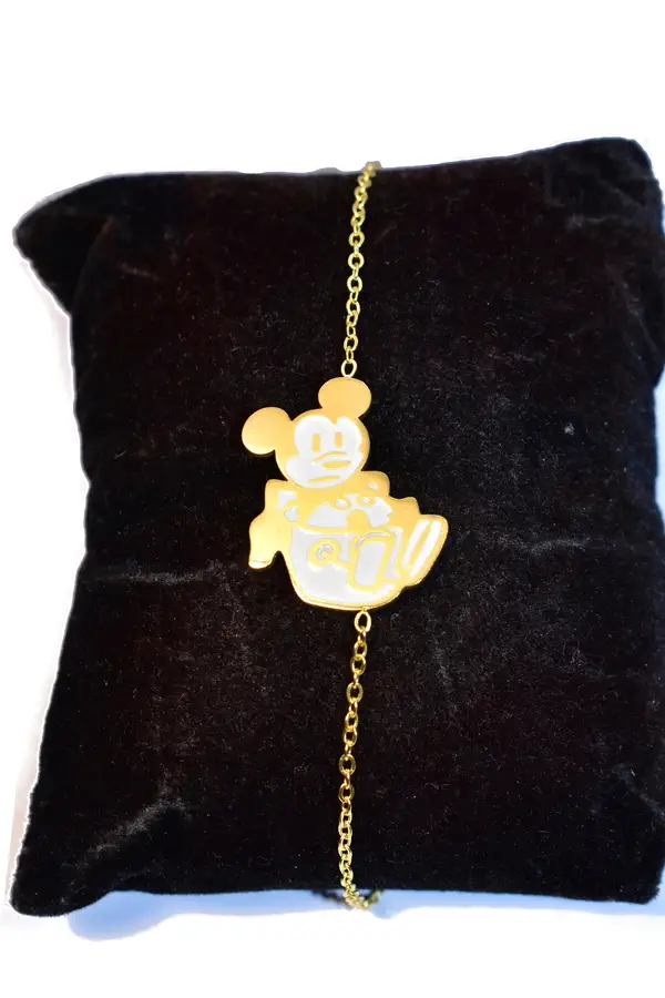 Bracelet mickey Or