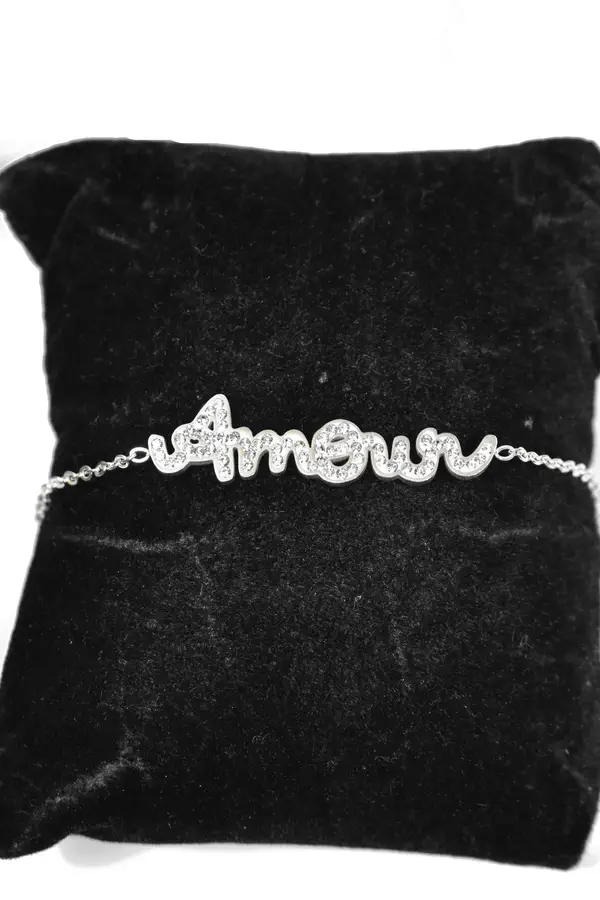 Bracelet amour Argent