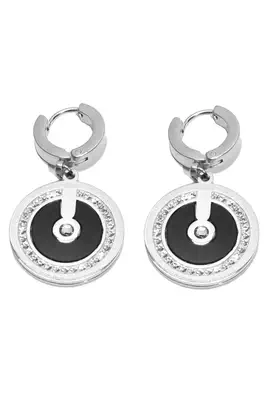 Boucle-d-oreille cercle Argent