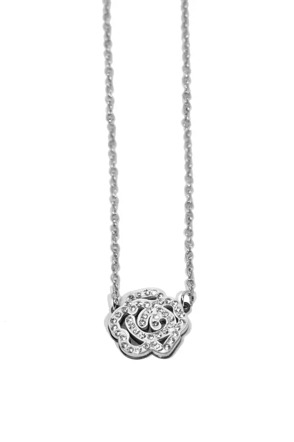 Pendentif Fleur Argent