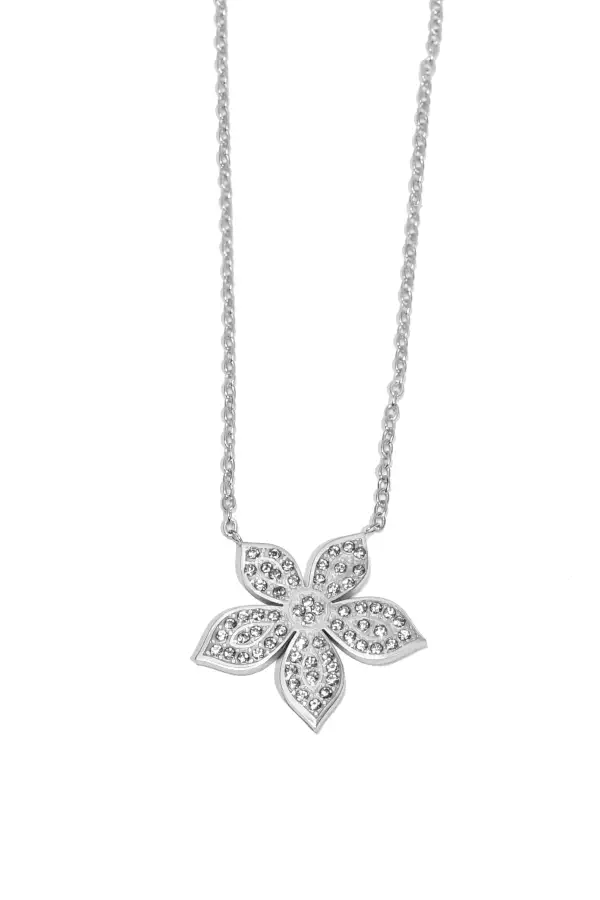 Pendentif fleur Argent