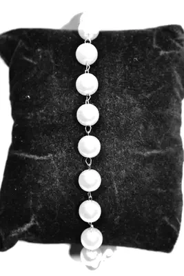 Bracelet perle Argent