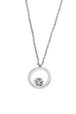 Pendentif cercle Argent