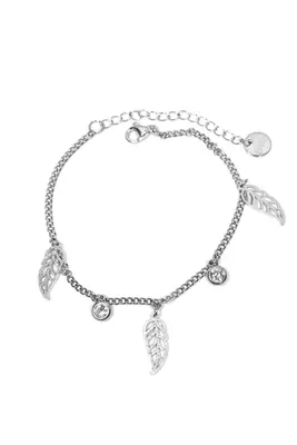 Bracelet feuille de la vie Argent