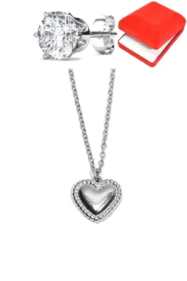 Coffret Coeur Argent 40C066 