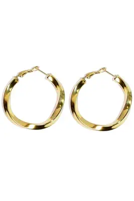 Boucle-d-oreille cercle Or