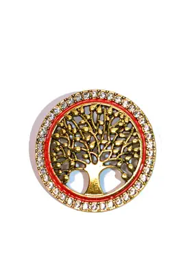 broche arbre de la vie Or