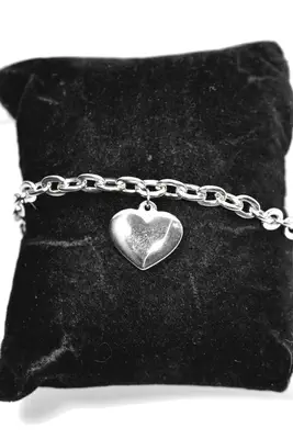 Bracelet Coeur Argent