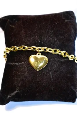 Bracelet Coeur Or