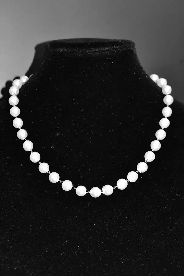 Collier perle Argent