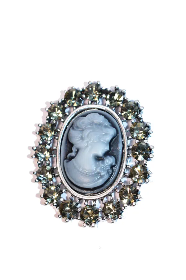 broche tableau Argent