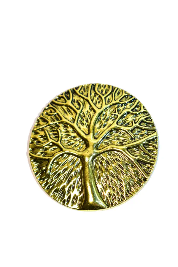 broche arbre de la vie Or