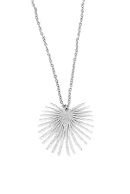 Pendentif fleur Argent