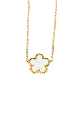 Pendentif fleur Or