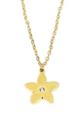 Pendentif fleur Or