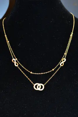 Collier infini Or