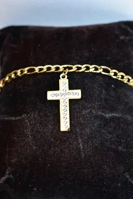 Bracelet croix Or