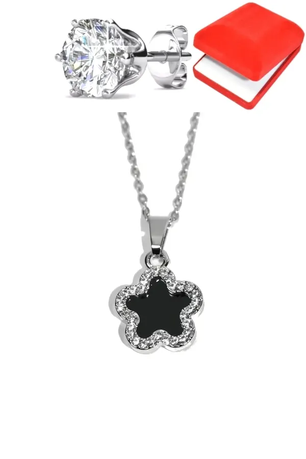 Coffret fleur Argent