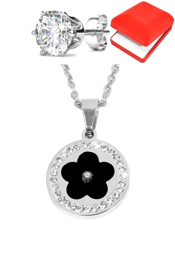 Coffret fleur Argent