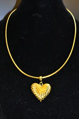 Collier coeur Or