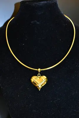 Collier coeur Or