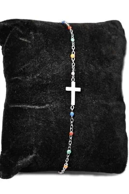 Bracelet croix Argent