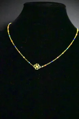 Collier tréfle Or