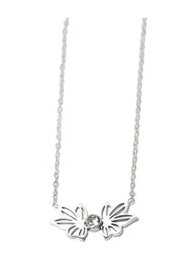 Pendentif papillon Argent