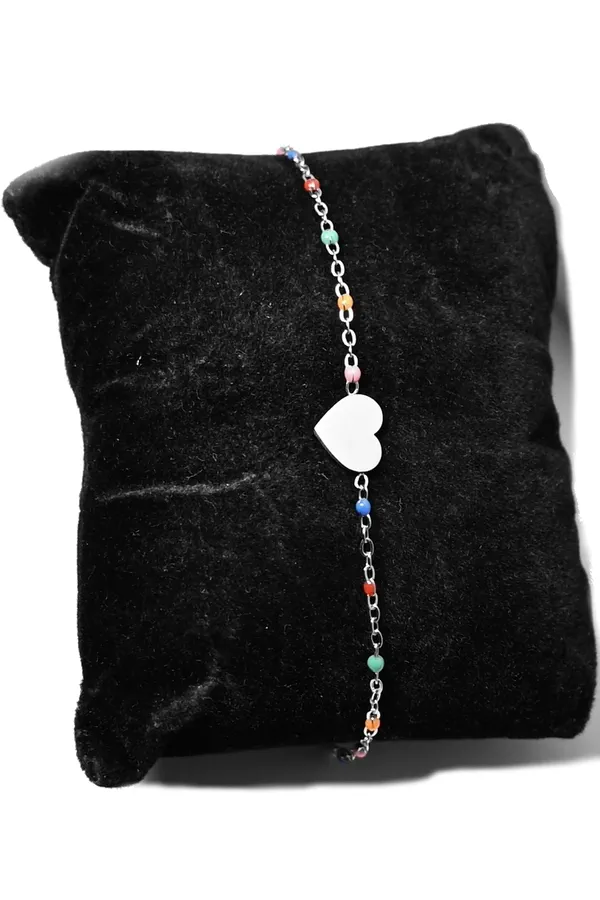 Bracelet coeur Argent